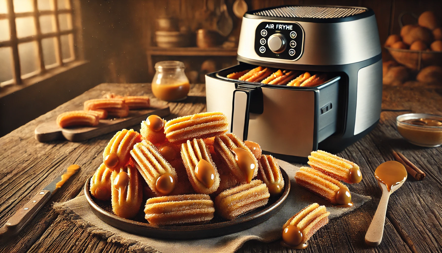 Mini Churros de Doce de Leite na Air Fryer: Deliciosos, Crocantes e Fáceis de Fazer!