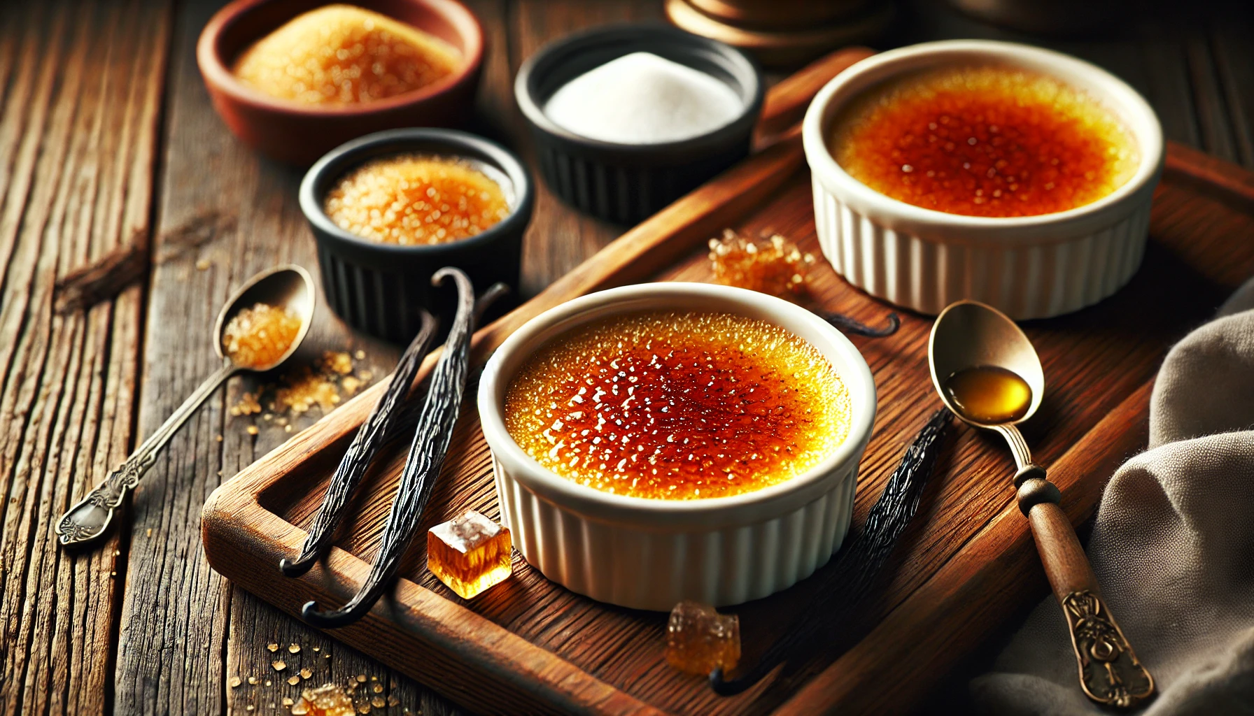 Creme Brûlée Fácil com Baunilha e Caramelo - Elegante e Delicioso, Ideal para Encantar