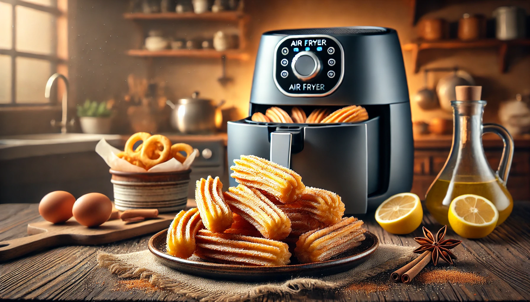 Churros na Air Fryer: Delicioso e Mais Saudável!