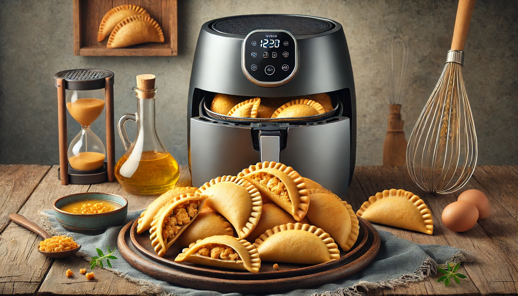 Empanada de Frango na Air Fryer: Crocante e Saborosa!