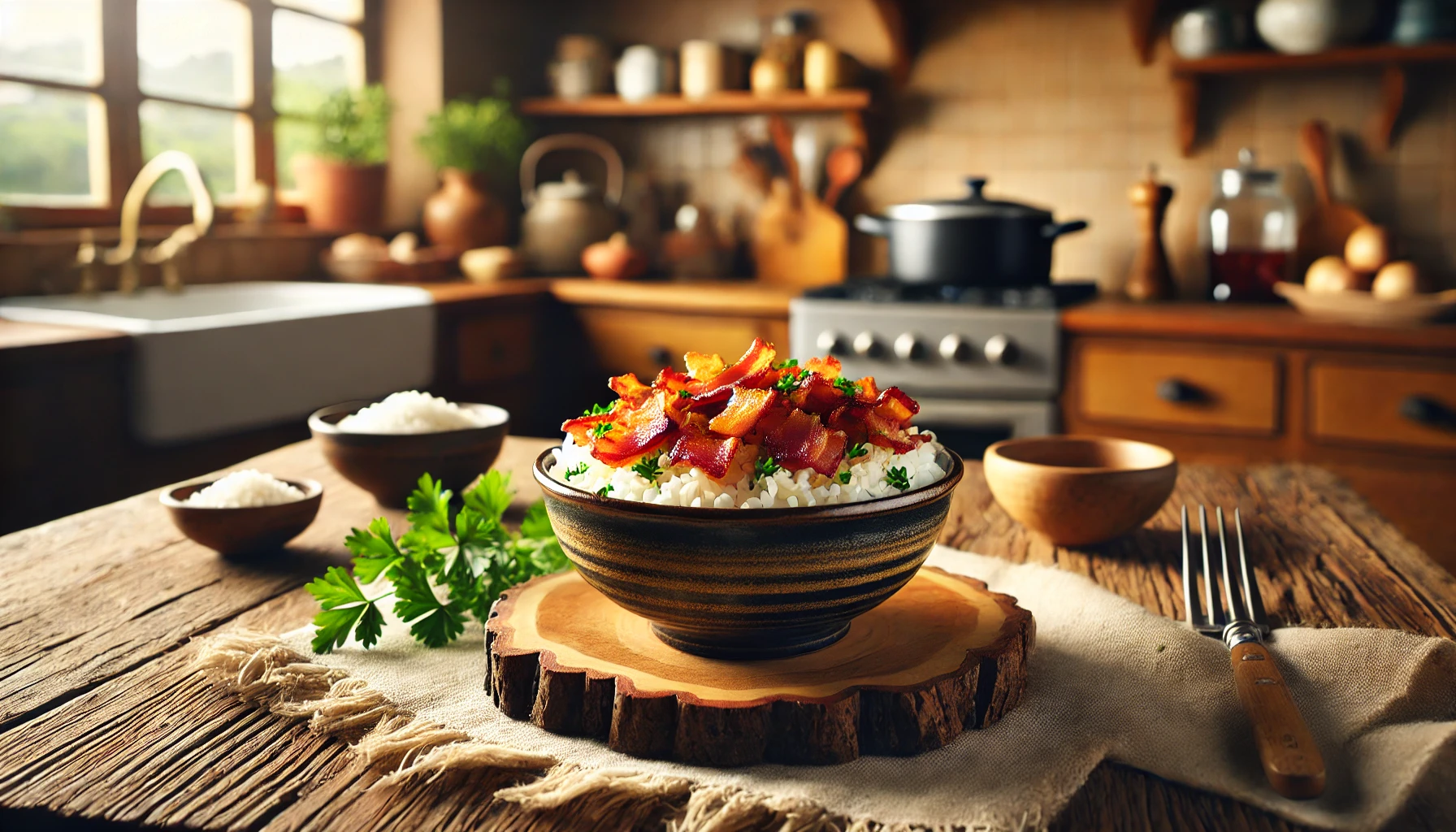 Arroz com Caldo e Bacon: Receita Saborosa e Reconfortante