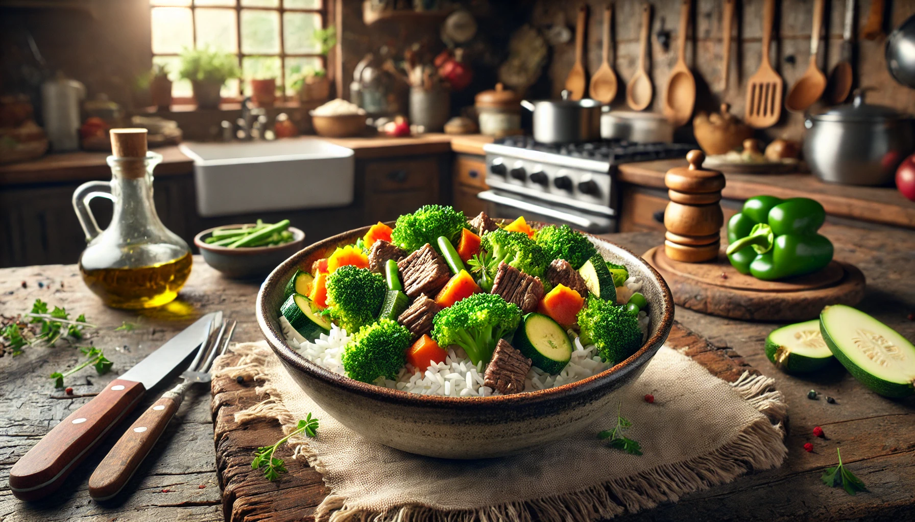 Arroz com Carne e Brócolis: Receita Saborosa e Nutritiva para Toda a Família