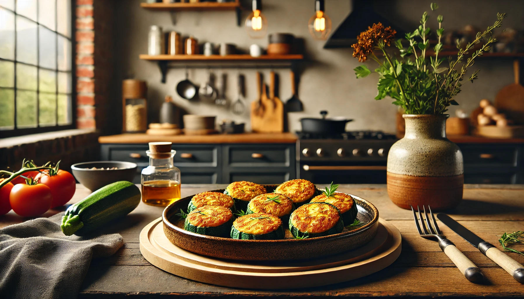 Bolinho de Abobrinha com Parmesão - Receita Saudável e Saborosa