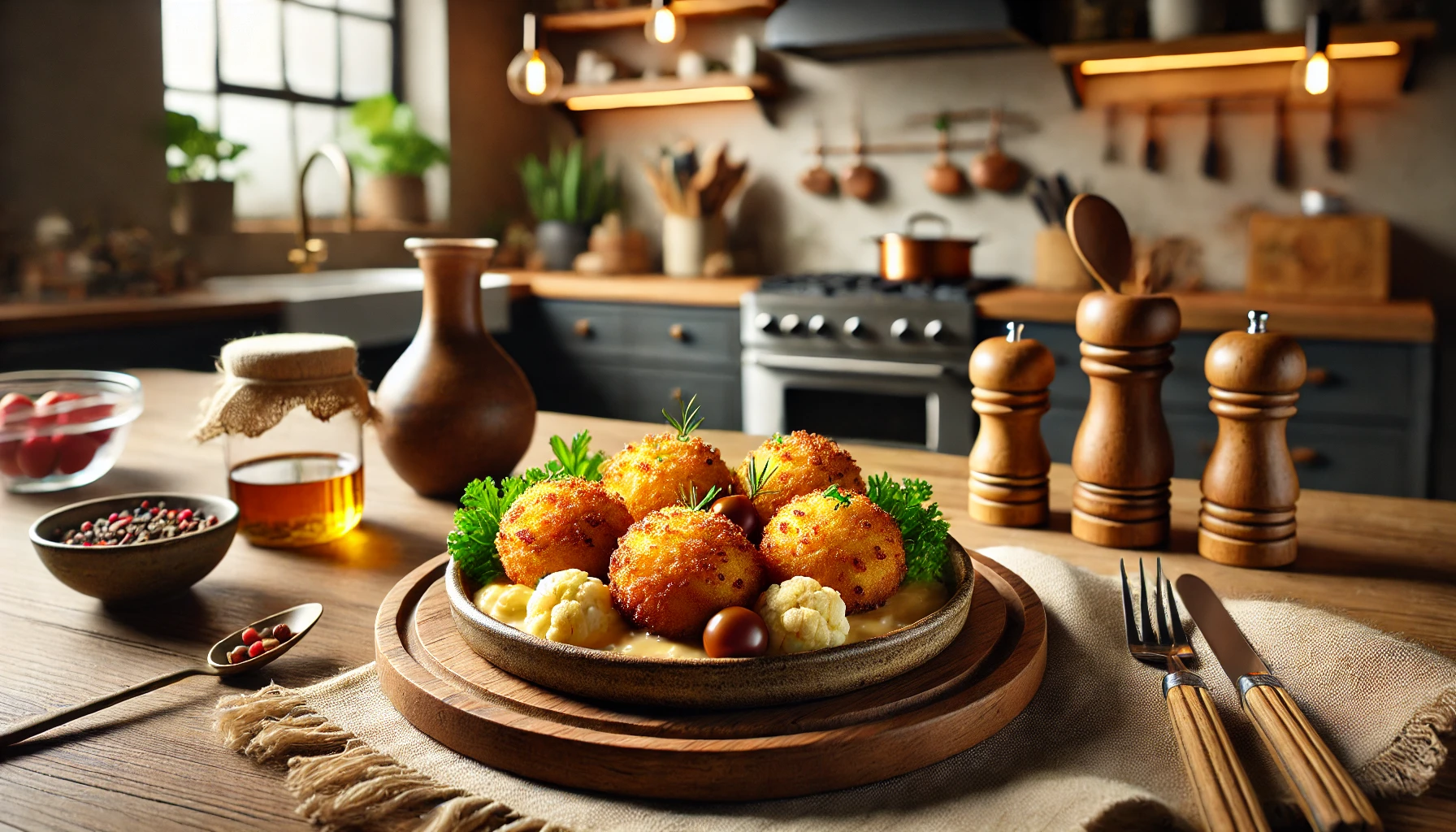 Bolinho de Couve-flor com Queijo - Receita Saudável e Deliciosa