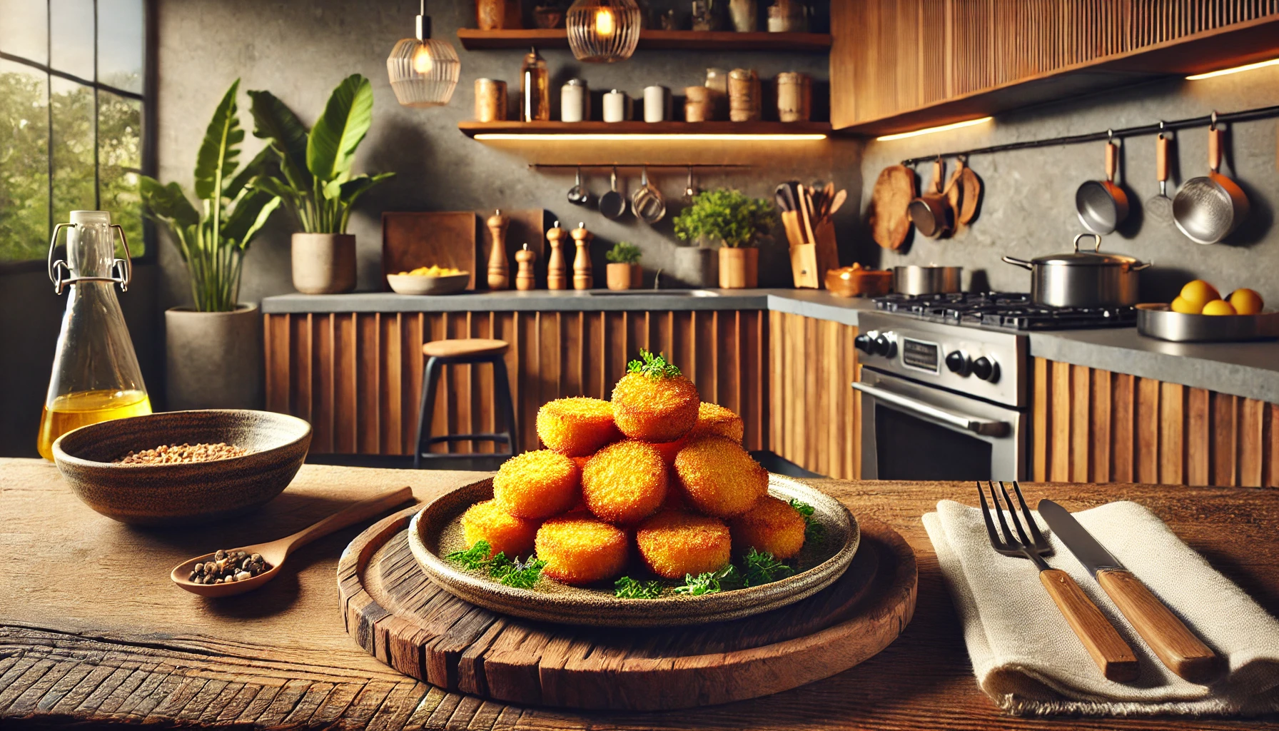 Bolinho de Mandioca com Ervas - Receita Deliciosa e Fácil de Fazer