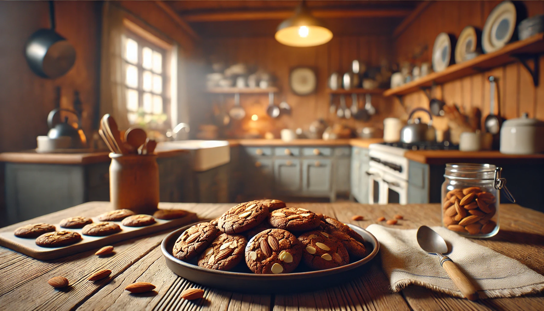 Biscoito de Amêndoas e Chocolate - Receita Crocante e Deliciosa