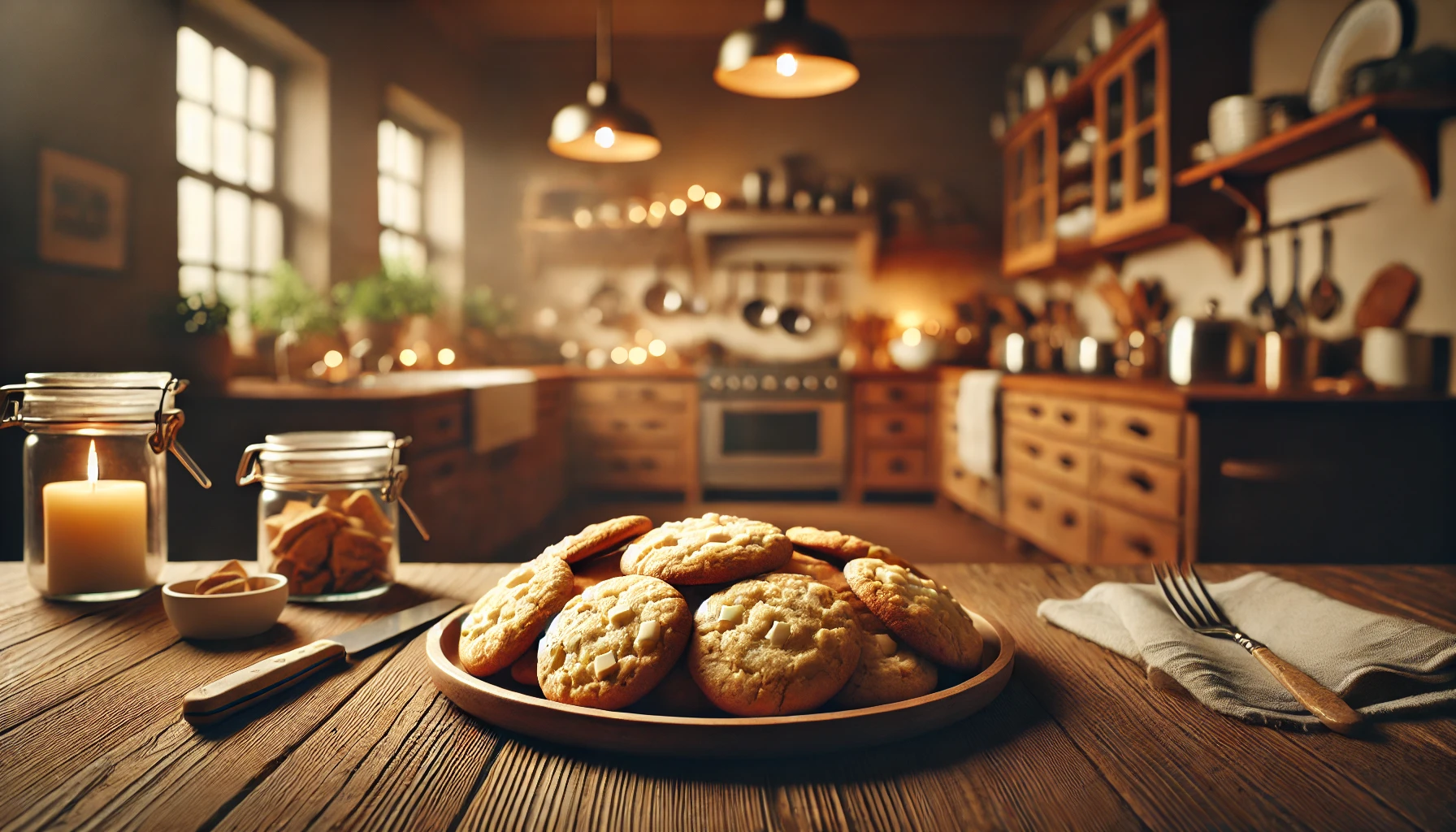 Biscoito de Chocolate Branco - Receita Irresistível e Fácil