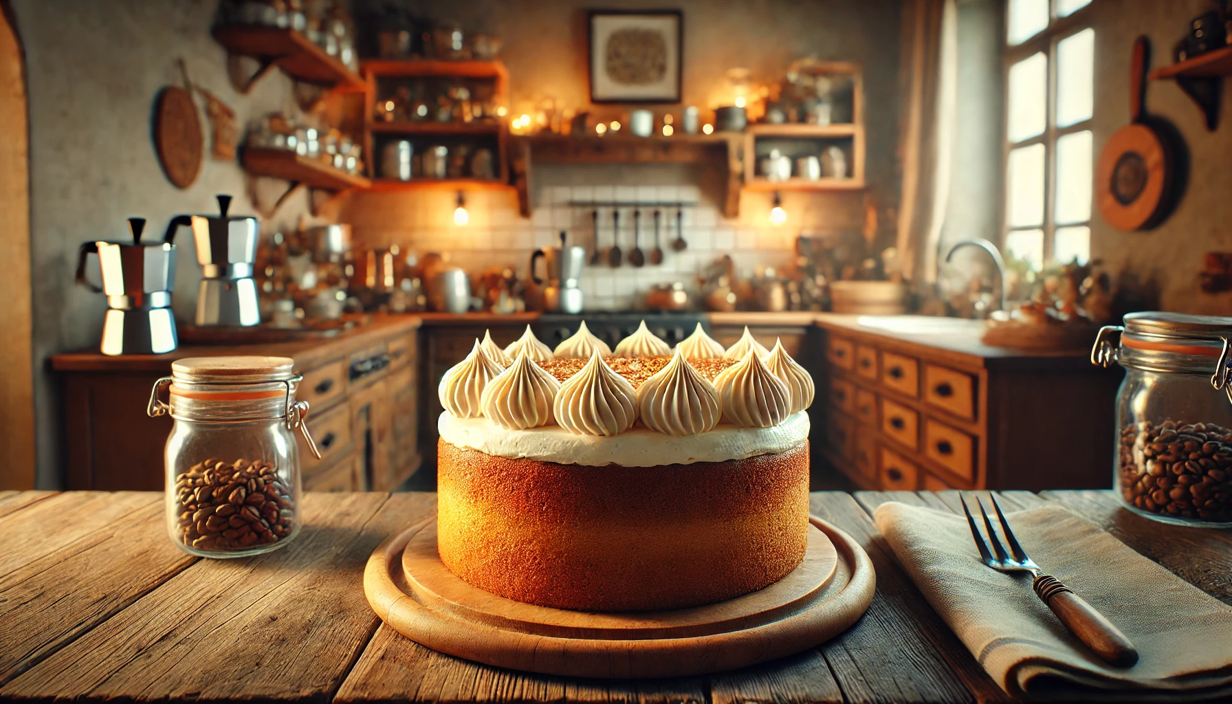 Bolo de Café Grego com Manteiga - Receita Aromática e Deliciosa