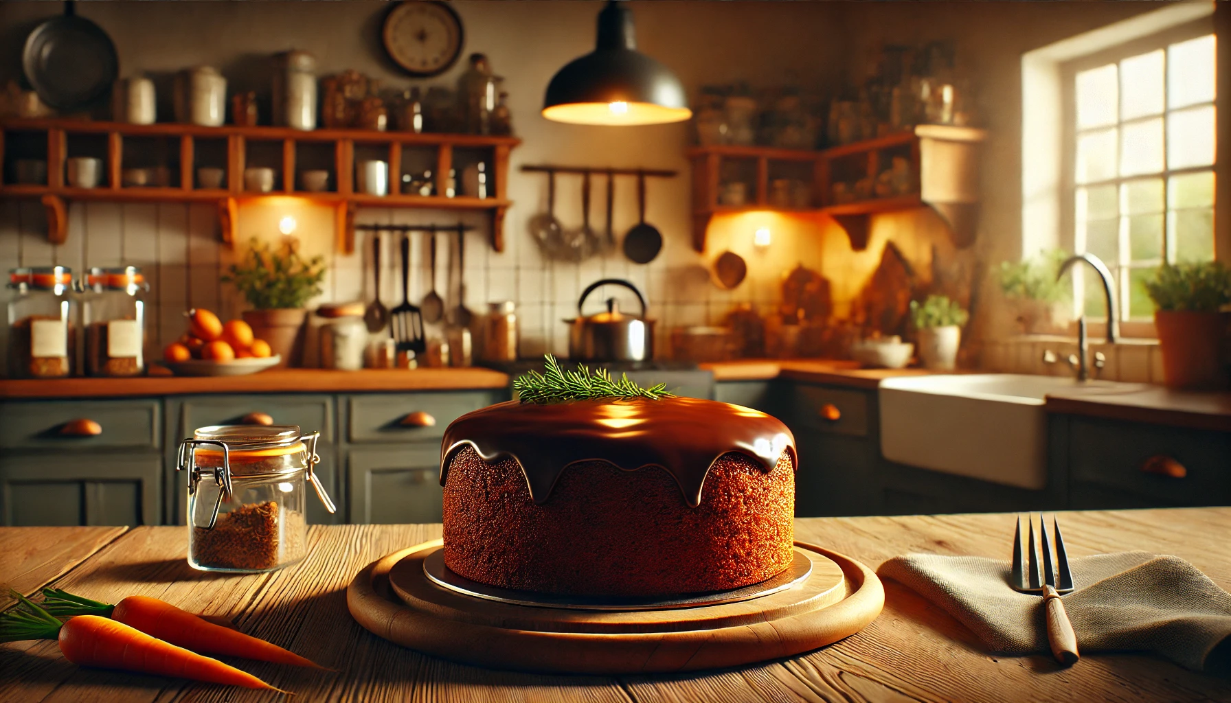 Bolo de Cenoura com Calda de Chocolate - Receita Clássica e Irresistível